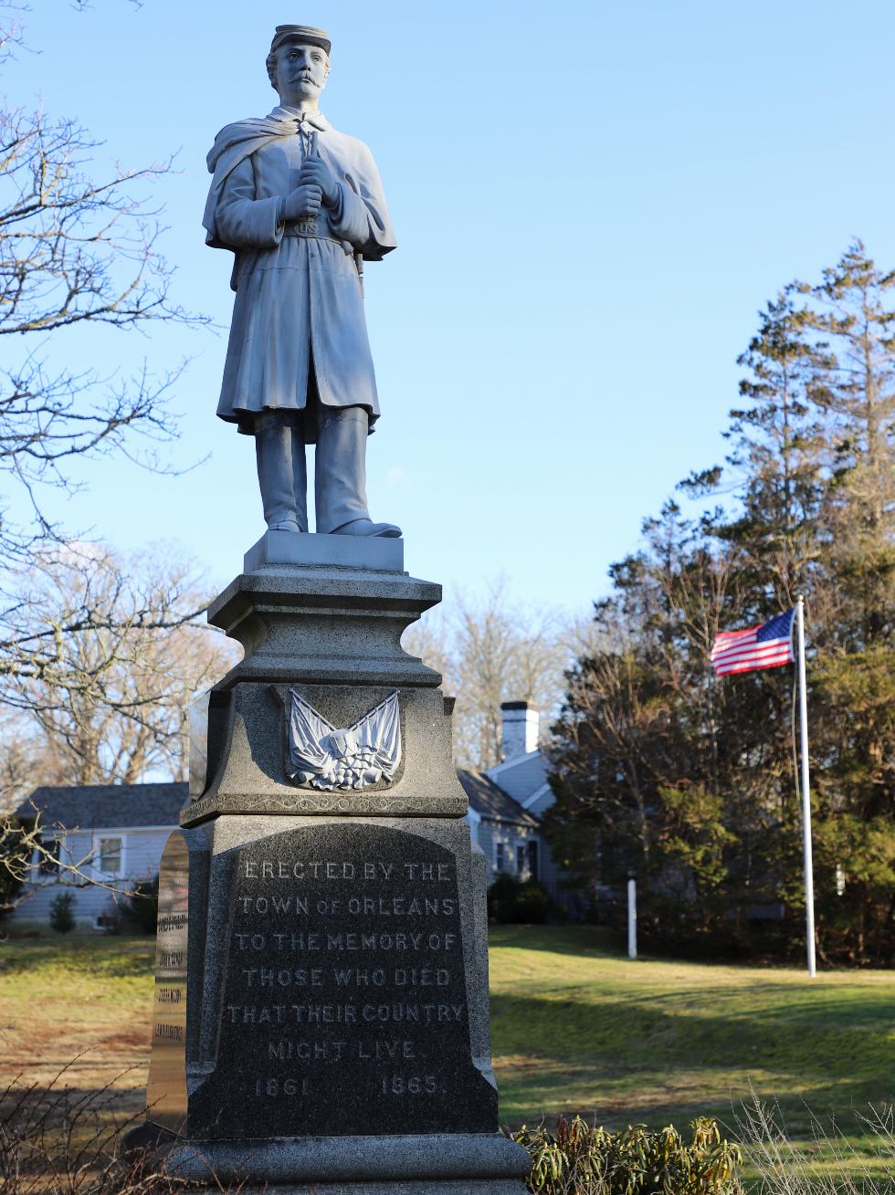 Veterans Memorials in Orleans Massachusetts